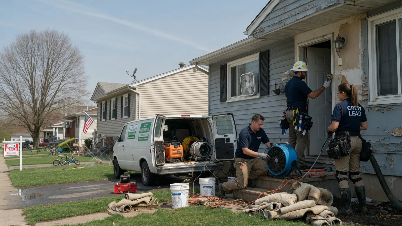 Flood Cleanup in Christopher, IL near me